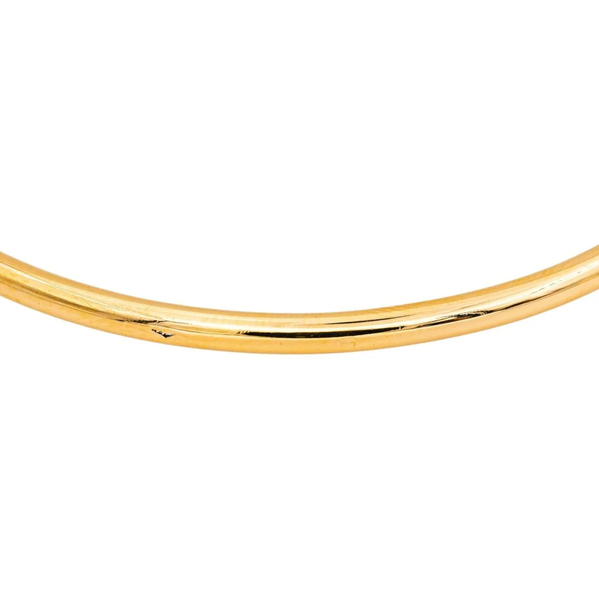 Bracelet Jonc en or jaune - Image 7