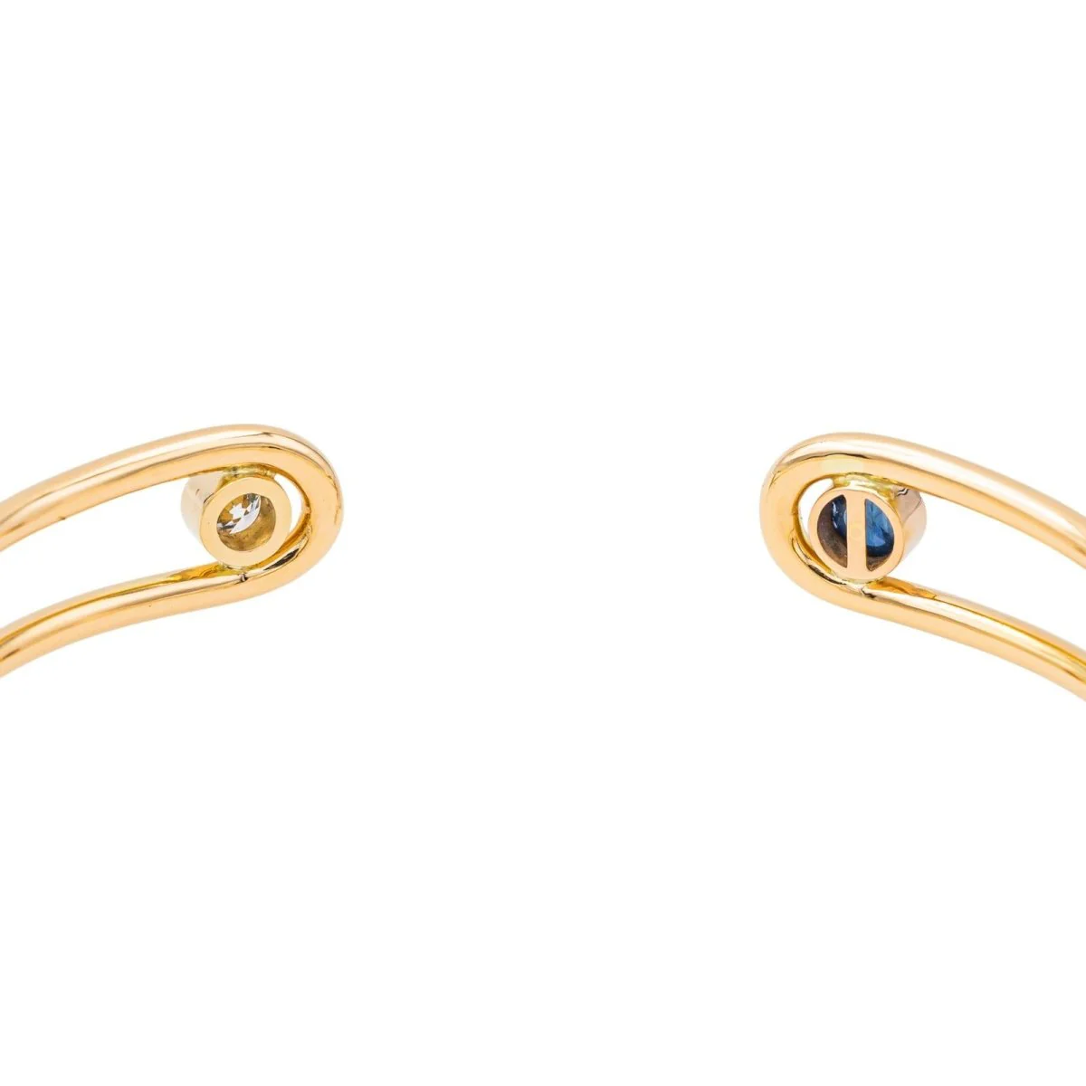 Bracelet Jonc Or jaune Diamant - Image 5