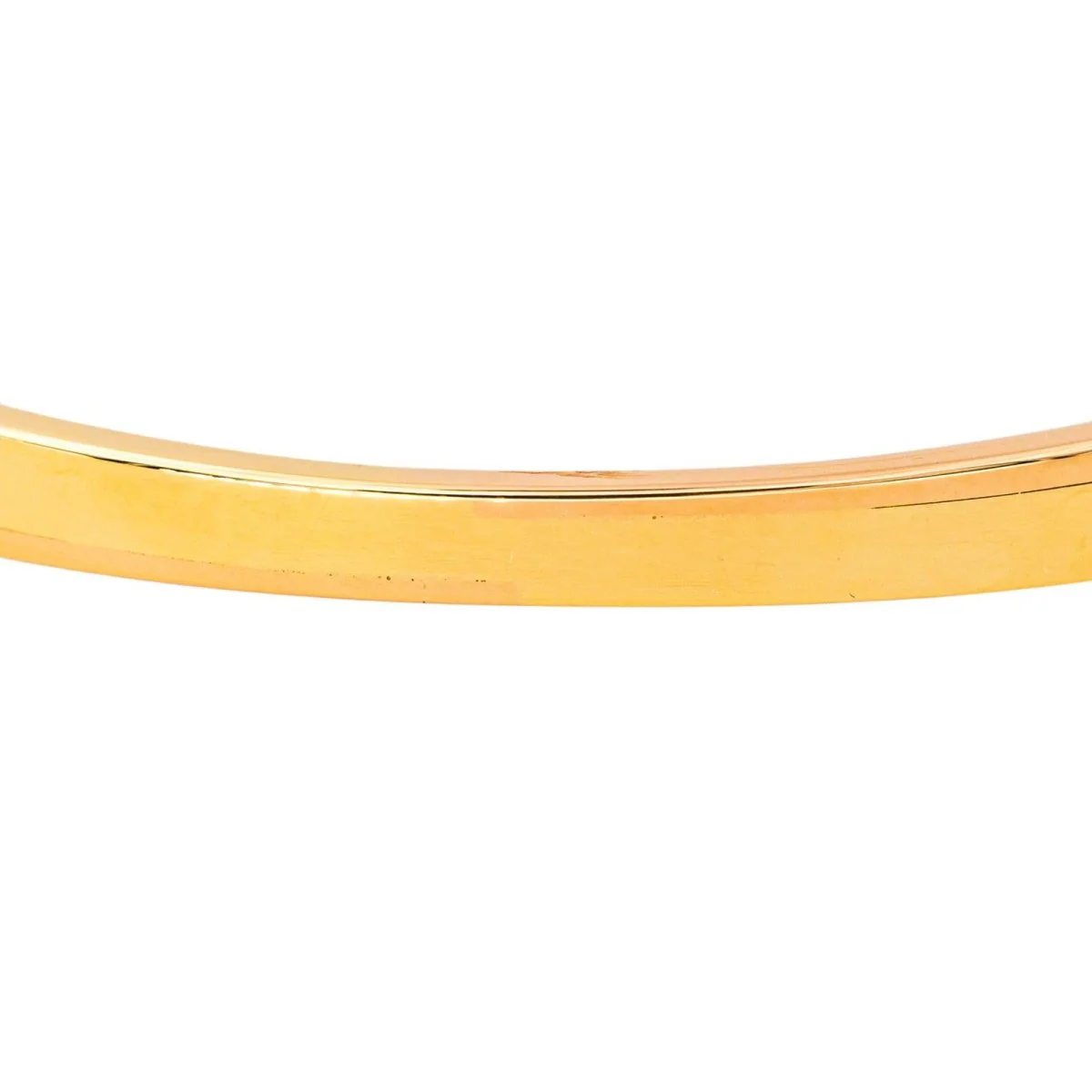 Bracelet Jonc en or jaune et diamants - Image 7