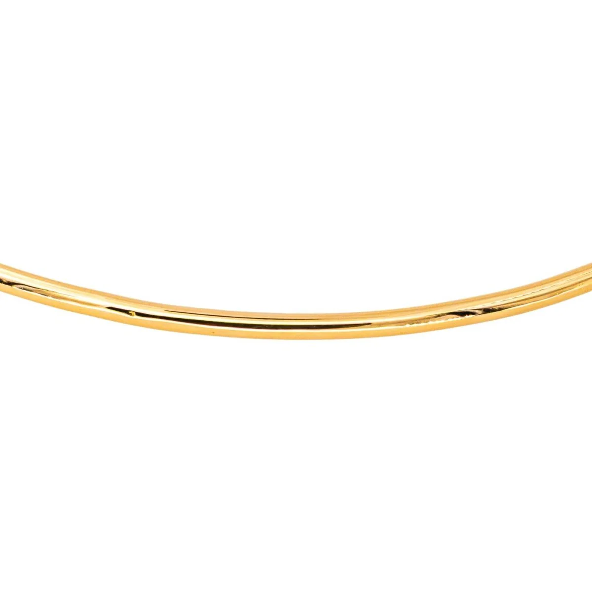 Bracelet Jonc en or jaune et diamant - Image 6
