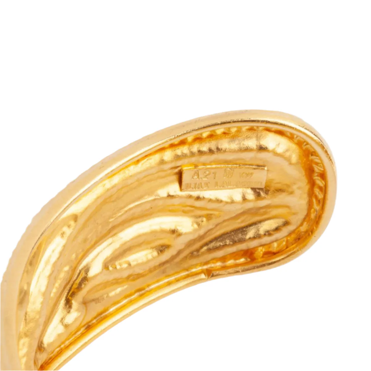 Bracelet Jonc ouvert LALAOUNIS en or jaune - Image 6