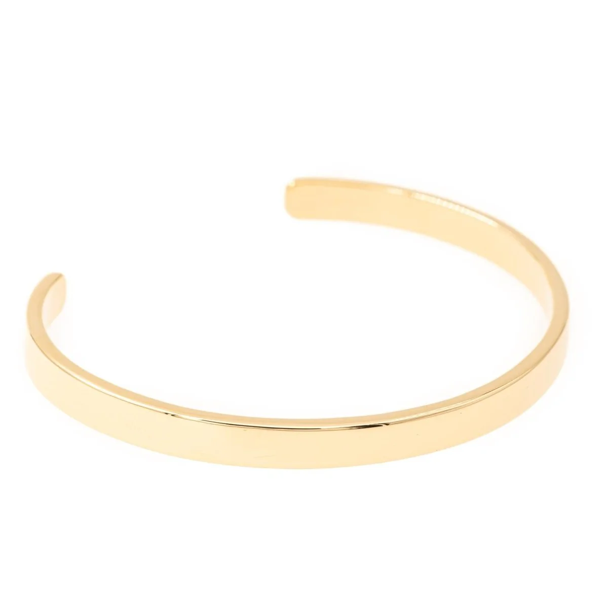 Bracelet Jonc ouvert Or jaune - Image 4