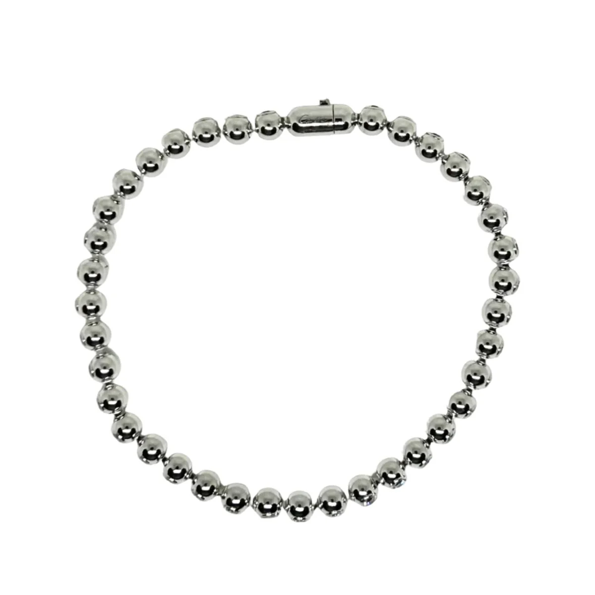 Bracelet Ligne CARTIER en or blanc et diamants - Image 2