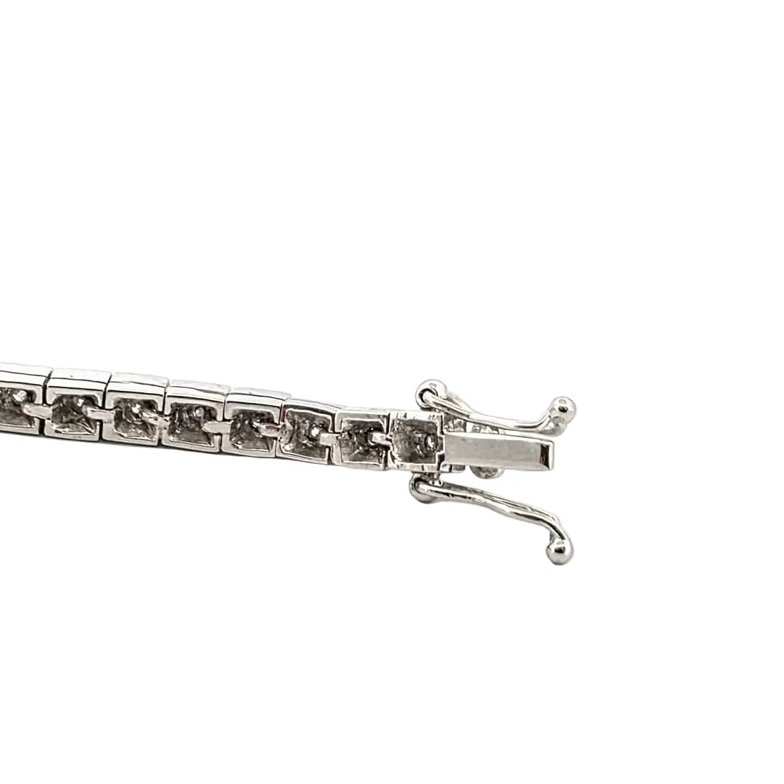 Bracelet Ligne en platine et diamants - Image 5