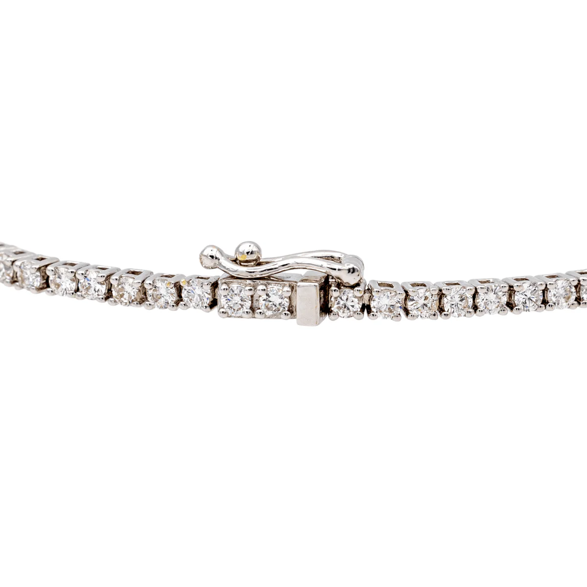 Bracelet Ligne Or blanc Diamant - Image 11