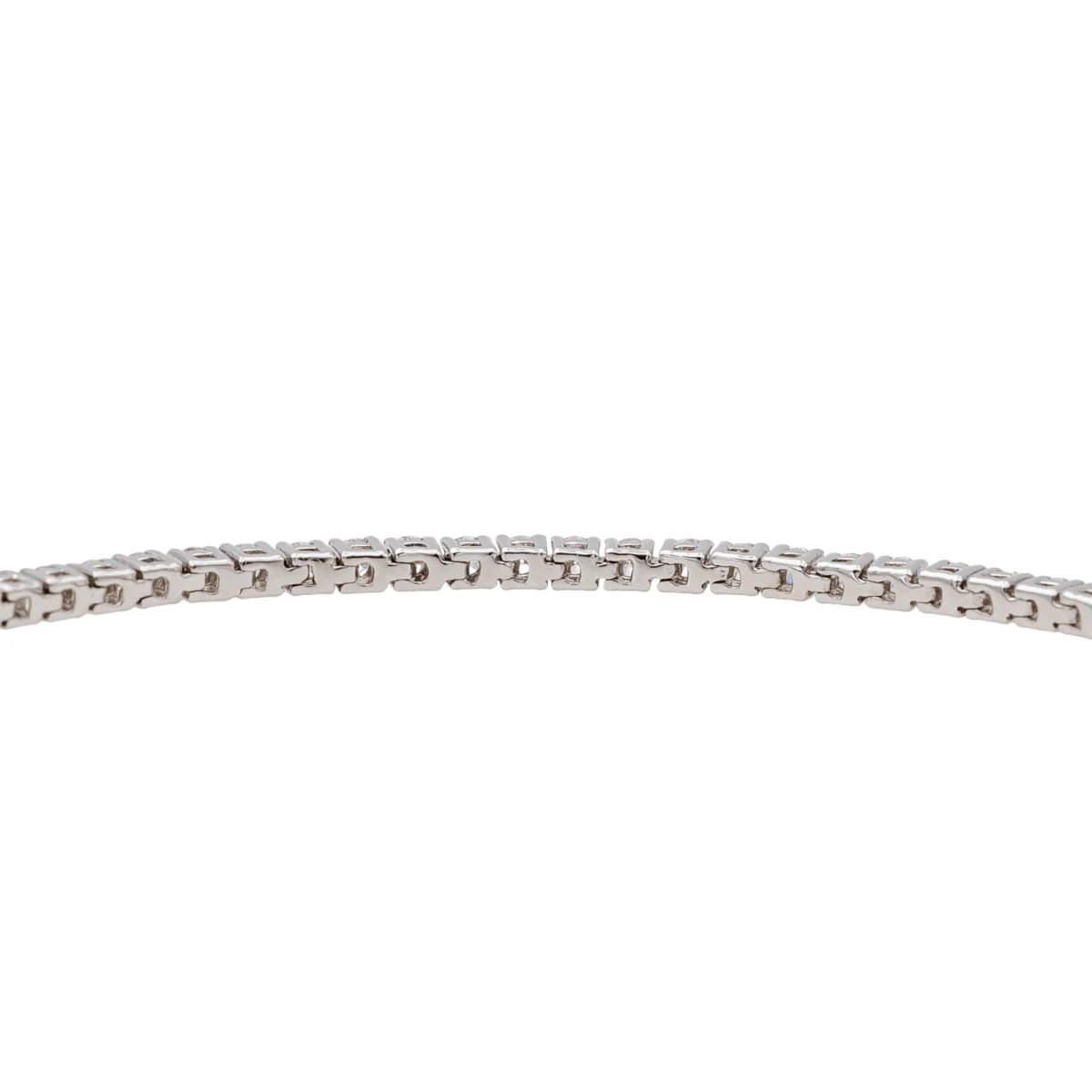 Bracelet Ligne Or blanc Diamant - Image 13