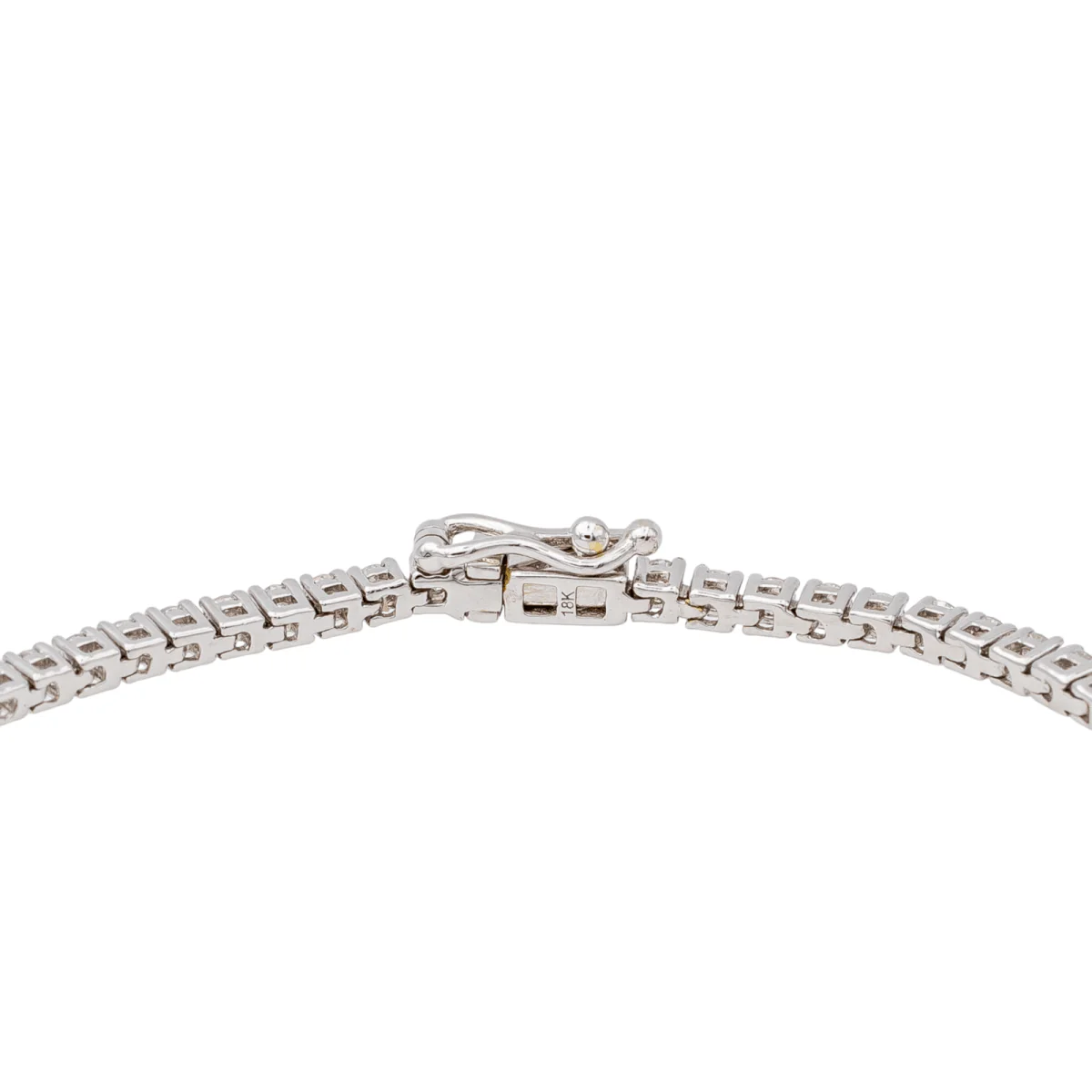 Bracelet Ligne Or blanc Diamant - Image 14