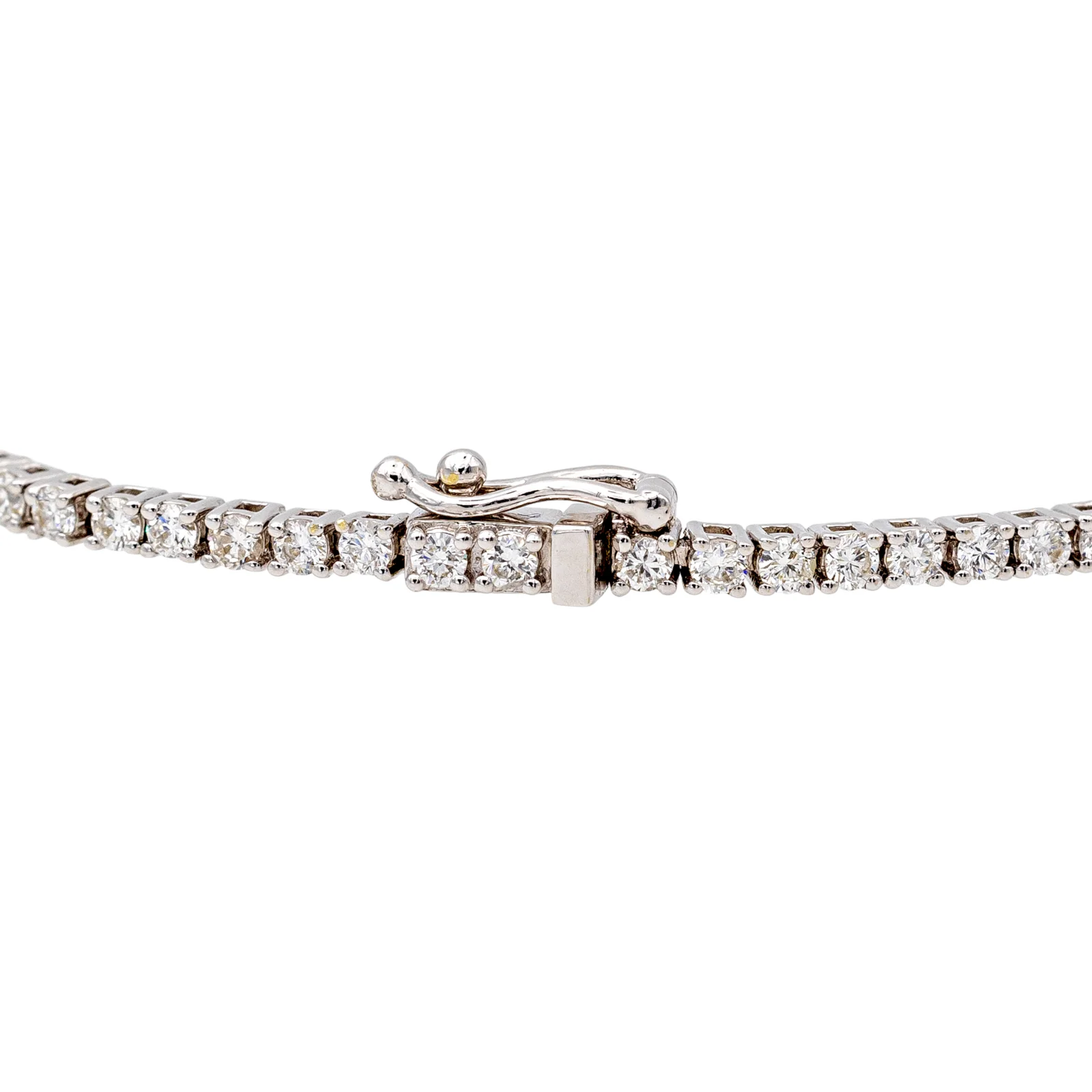 Bracelet Ligne Or blanc Diamant - Image 4