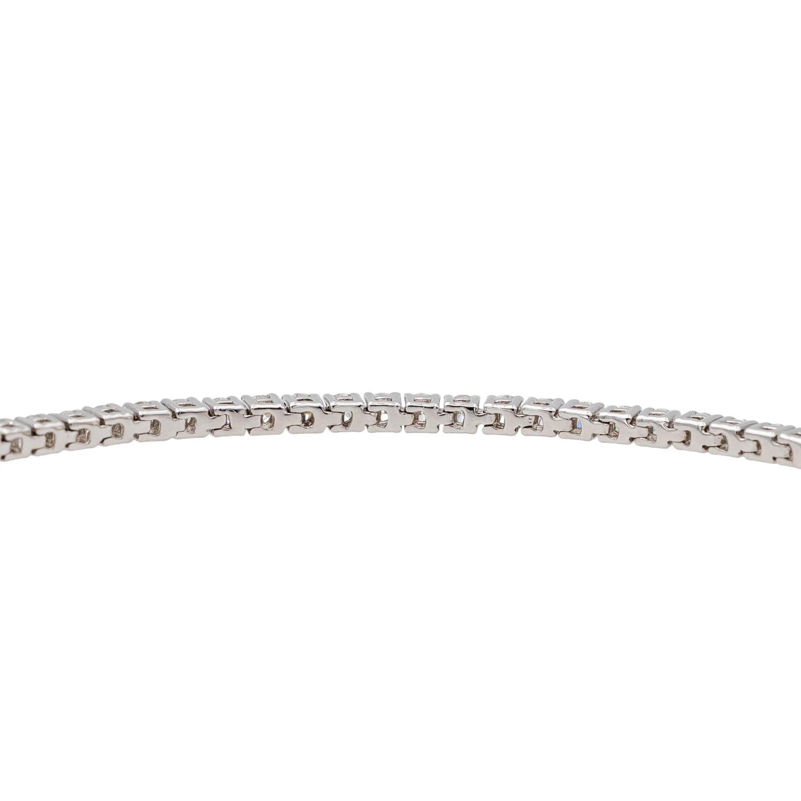 Bracelet Ligne Or blanc Diamant - Image 6