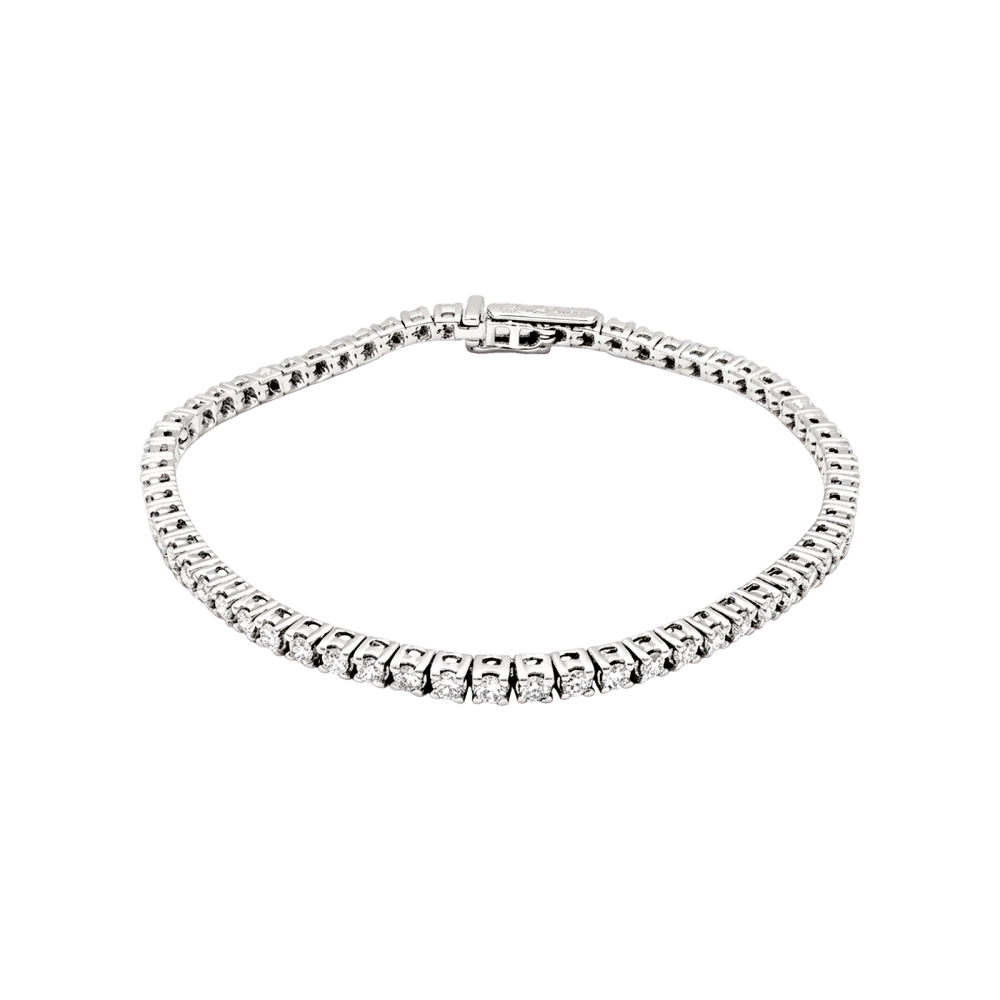 Bracelet Ligne ZOUGHAIB en or blanc et diamants - Image 4