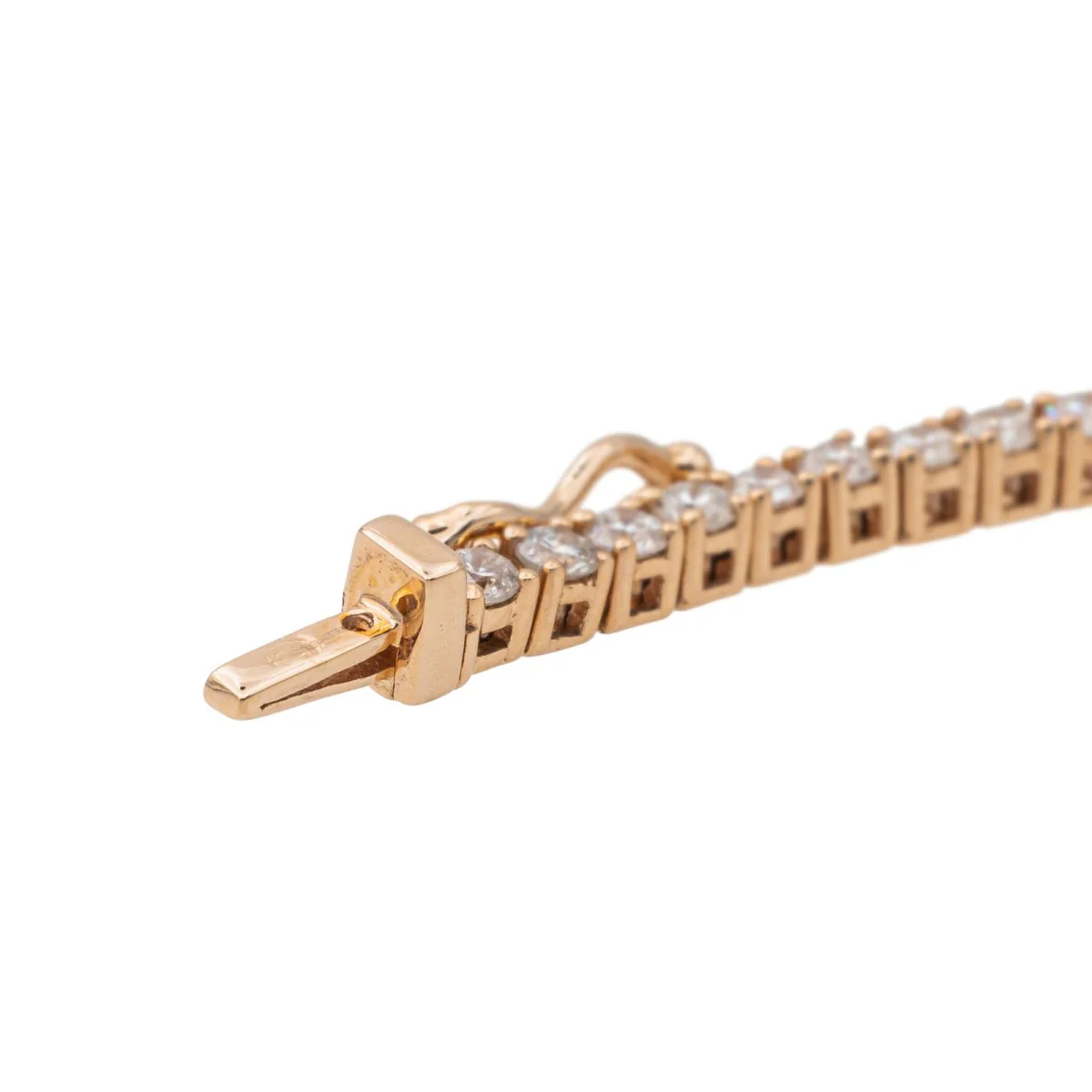 Bracelet Ligne Or rose Diamant - Image 7