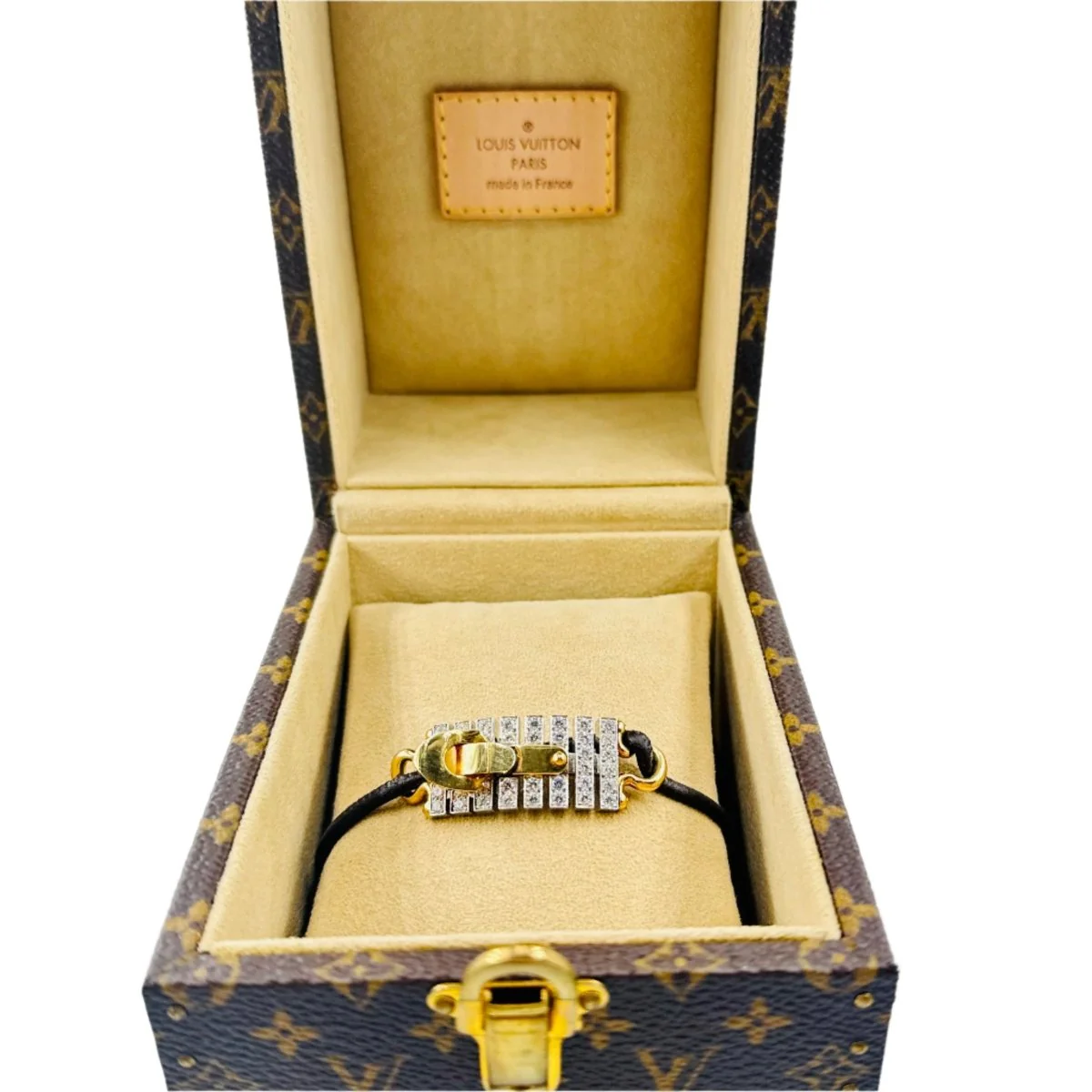 Bracelet LOUIS VUITTON en ors de couleurs et diamants - Image 2