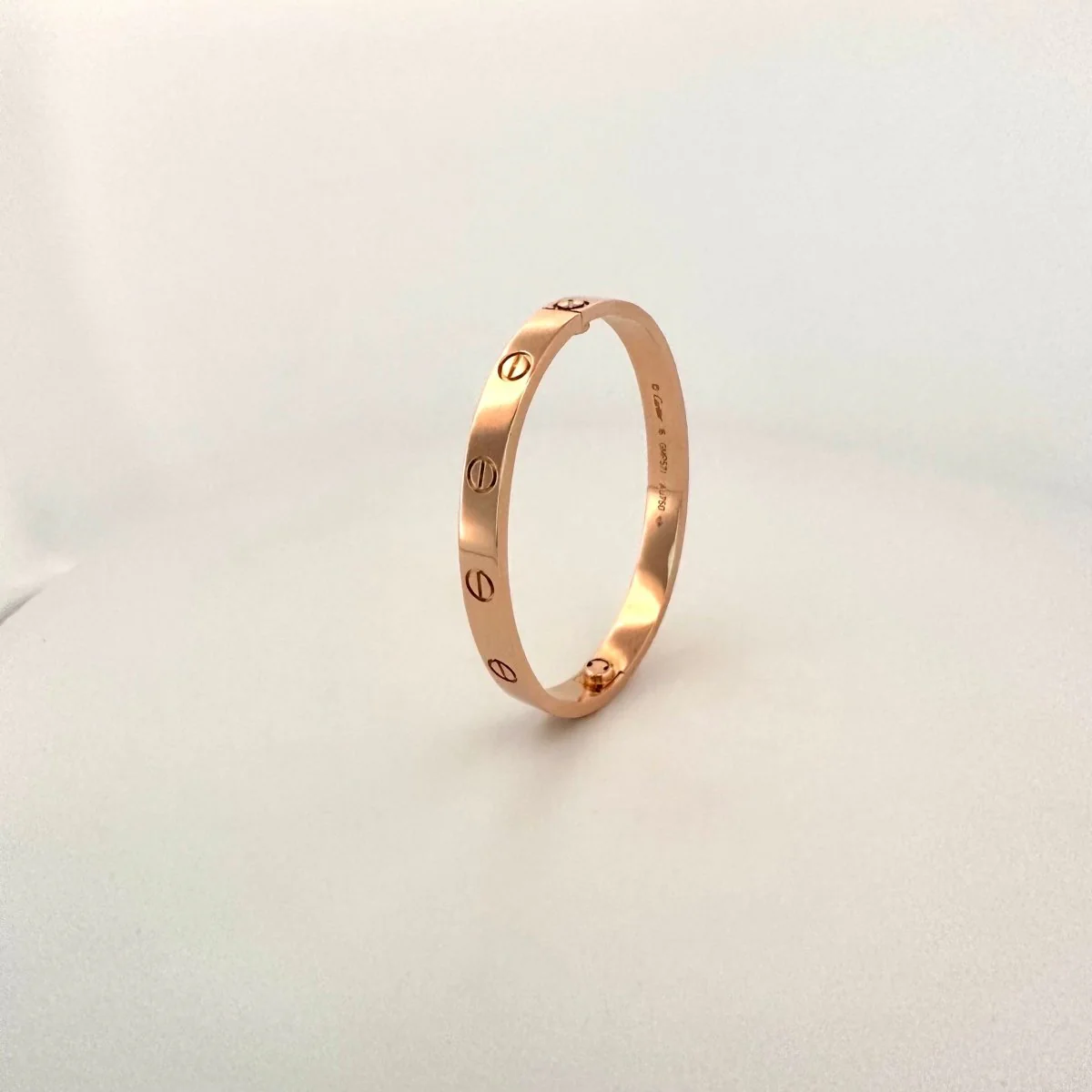 Bracelet CARTIER "Love" en or rose - Image 3