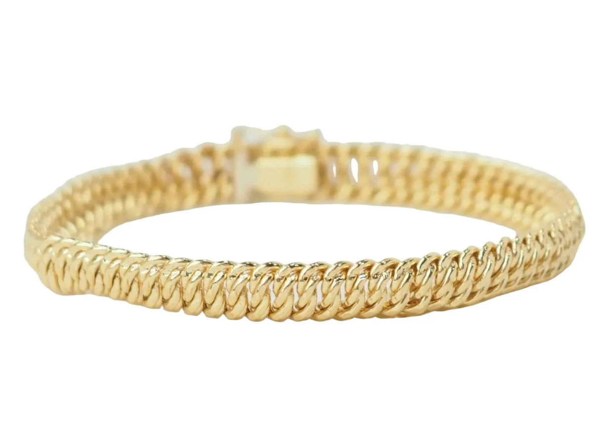 Bracelet Maille en or jaune