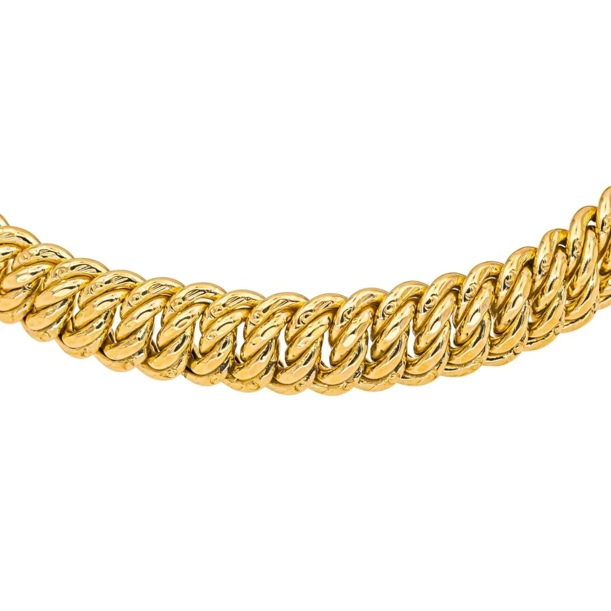 Bracelet Maille en or jaune - Image 4
