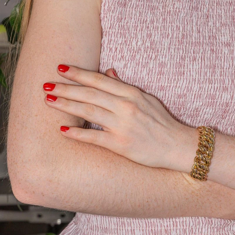 Bracelet Maille en or jaune - Image 2