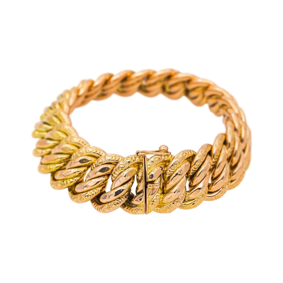 Bracelet Maille en or jaune - Image 4
