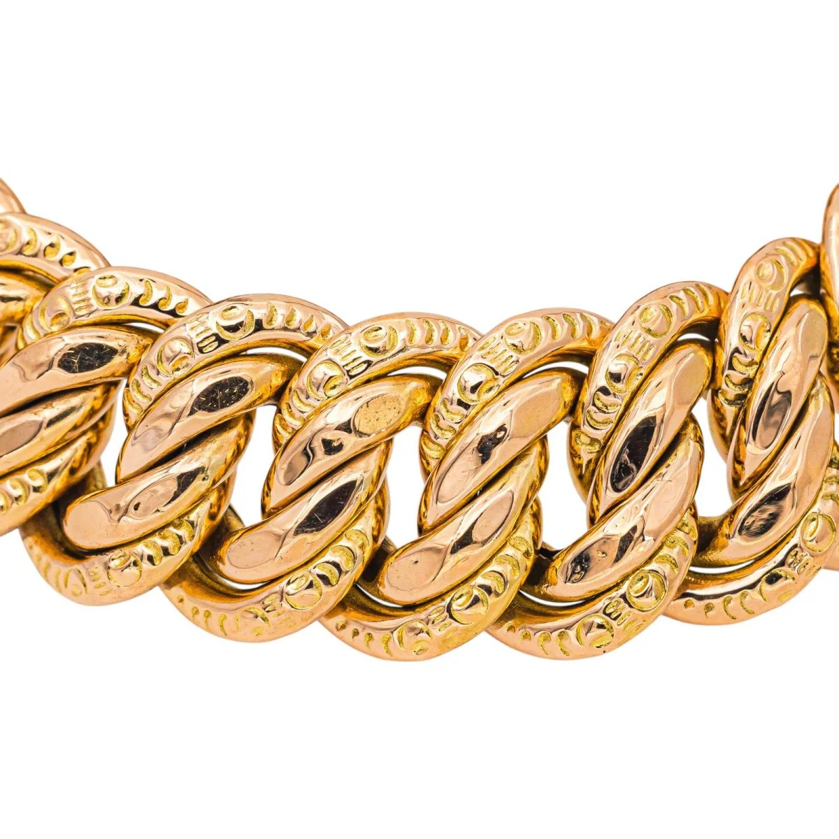 Bracelet Maille en or jaune - Image 7