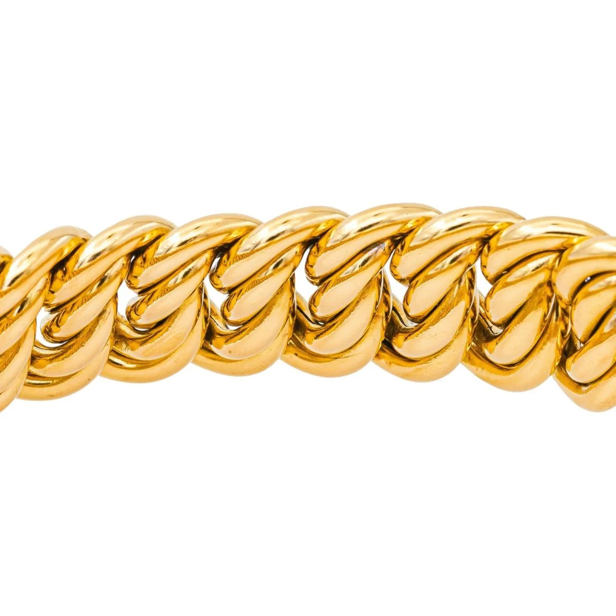 Bracelet Maille en or jaune - Image 7