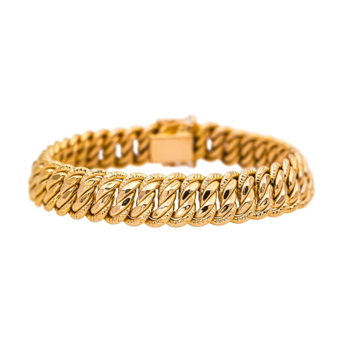 Bracelet Maille en or rose