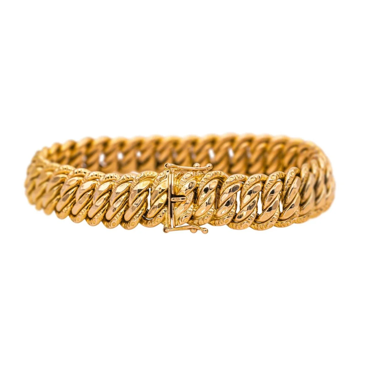 Bracelet Maille en or rose - Image 3
