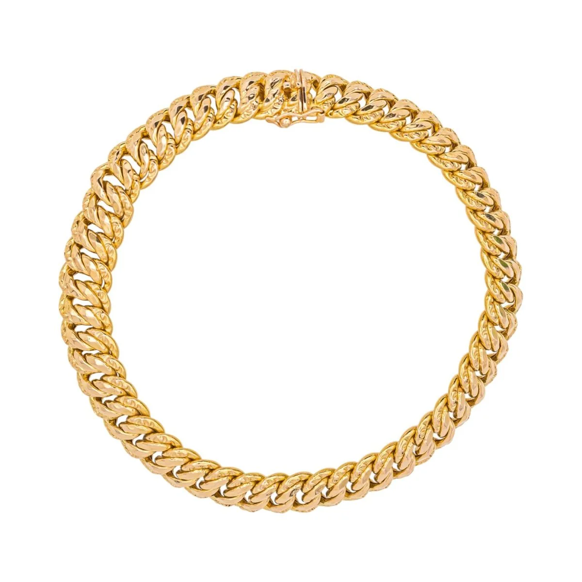 Bracelet Maille en or rose - Image 4