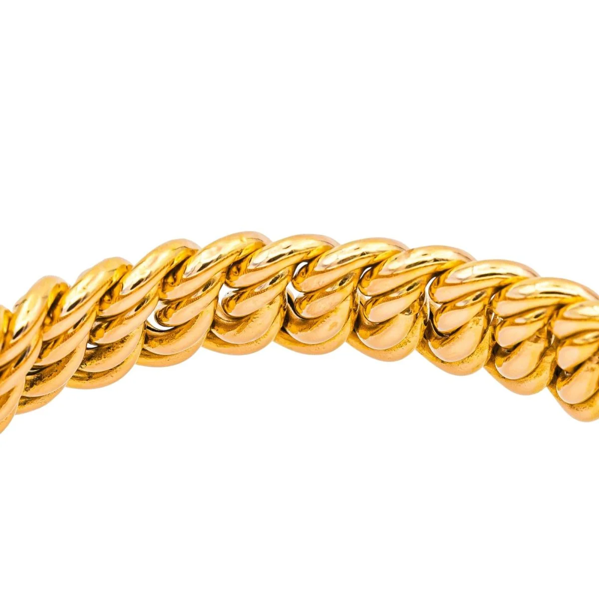Bracelet Maille en or rose - Image 3
