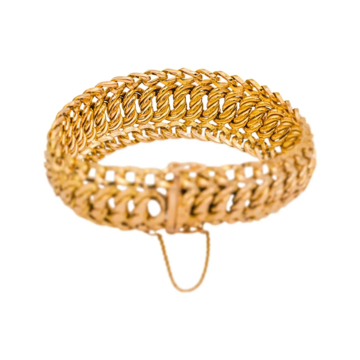 Bracelet Maille en or rose - Image 5
