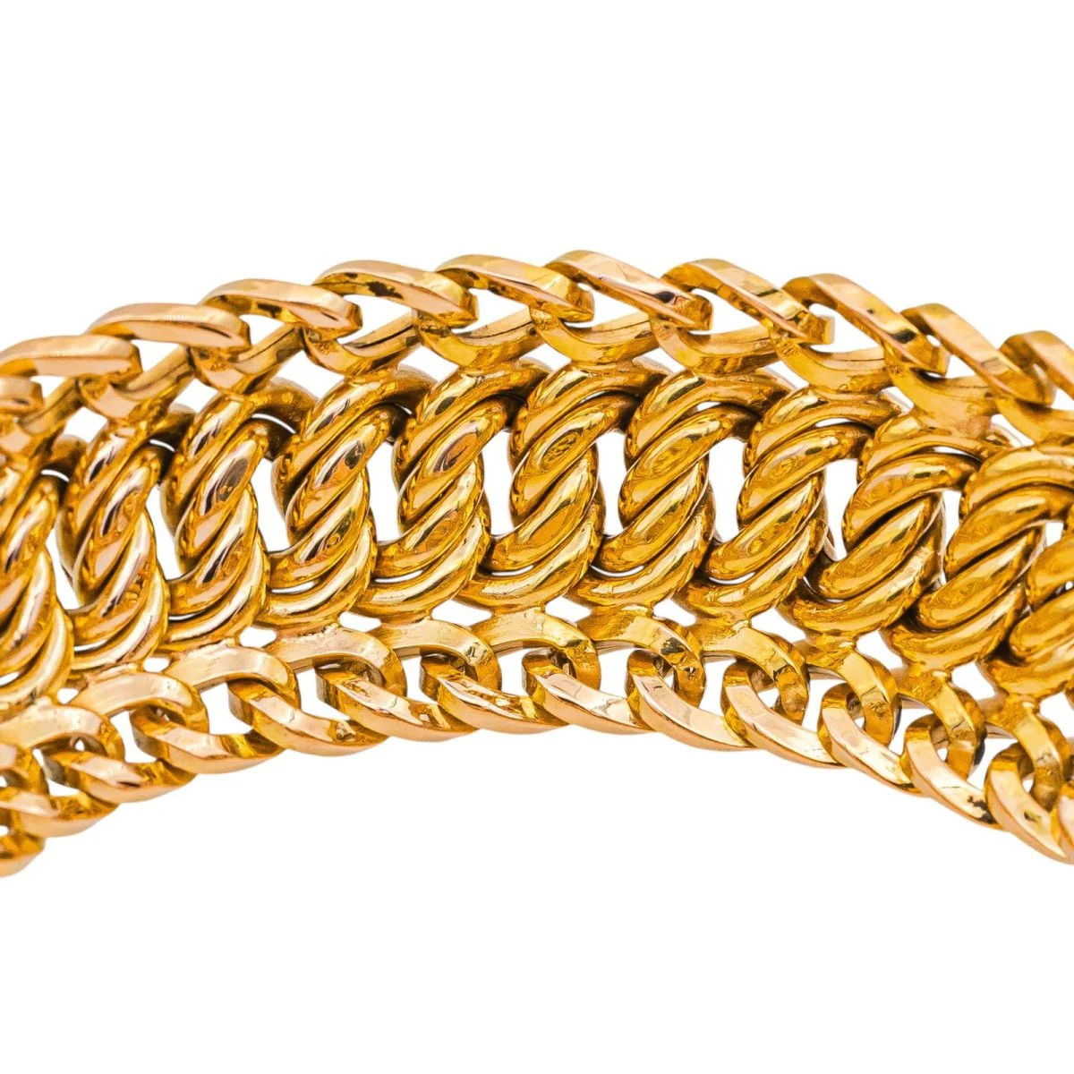 Bracelet Maille en or rose - Image 6