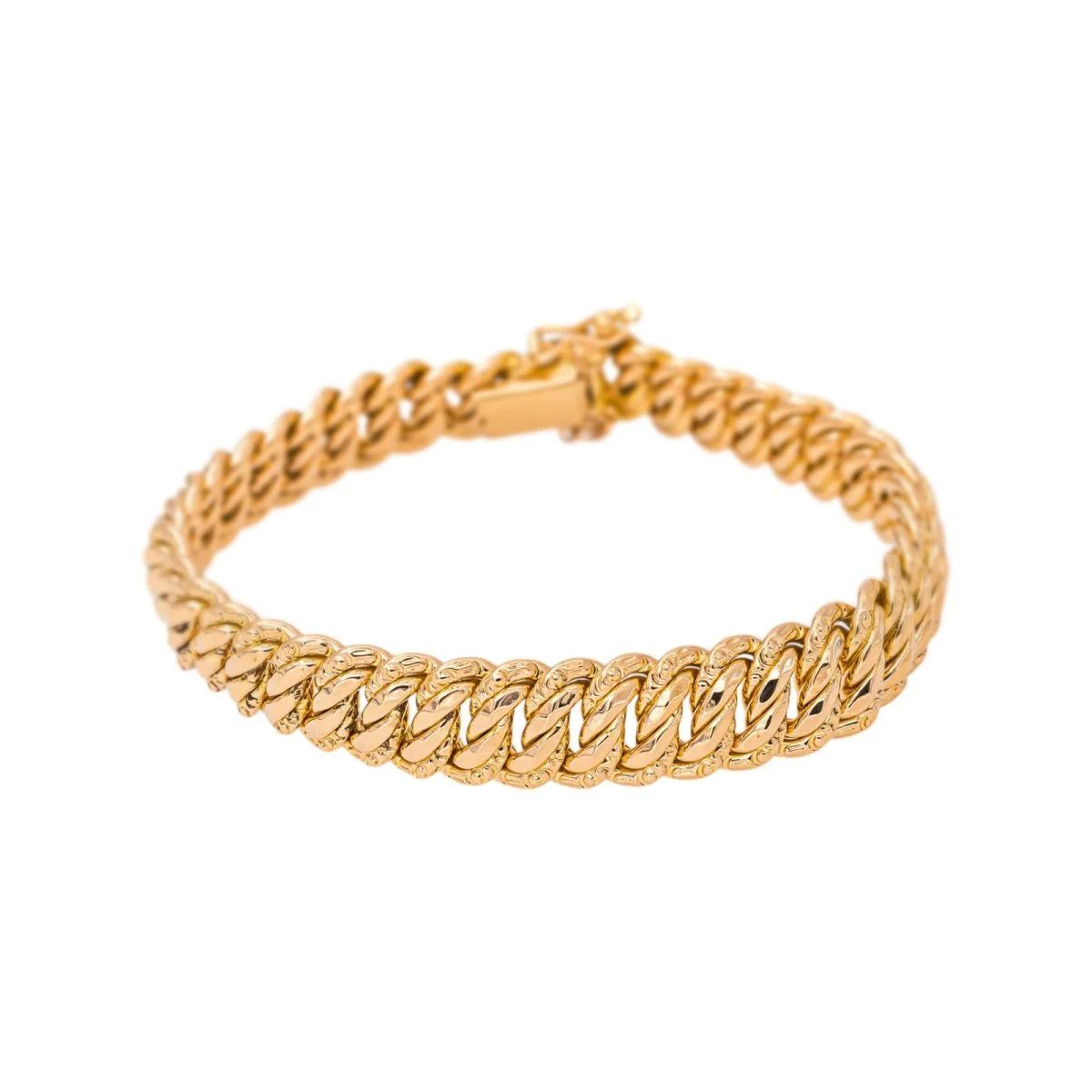 Bracelet Maille en or rose