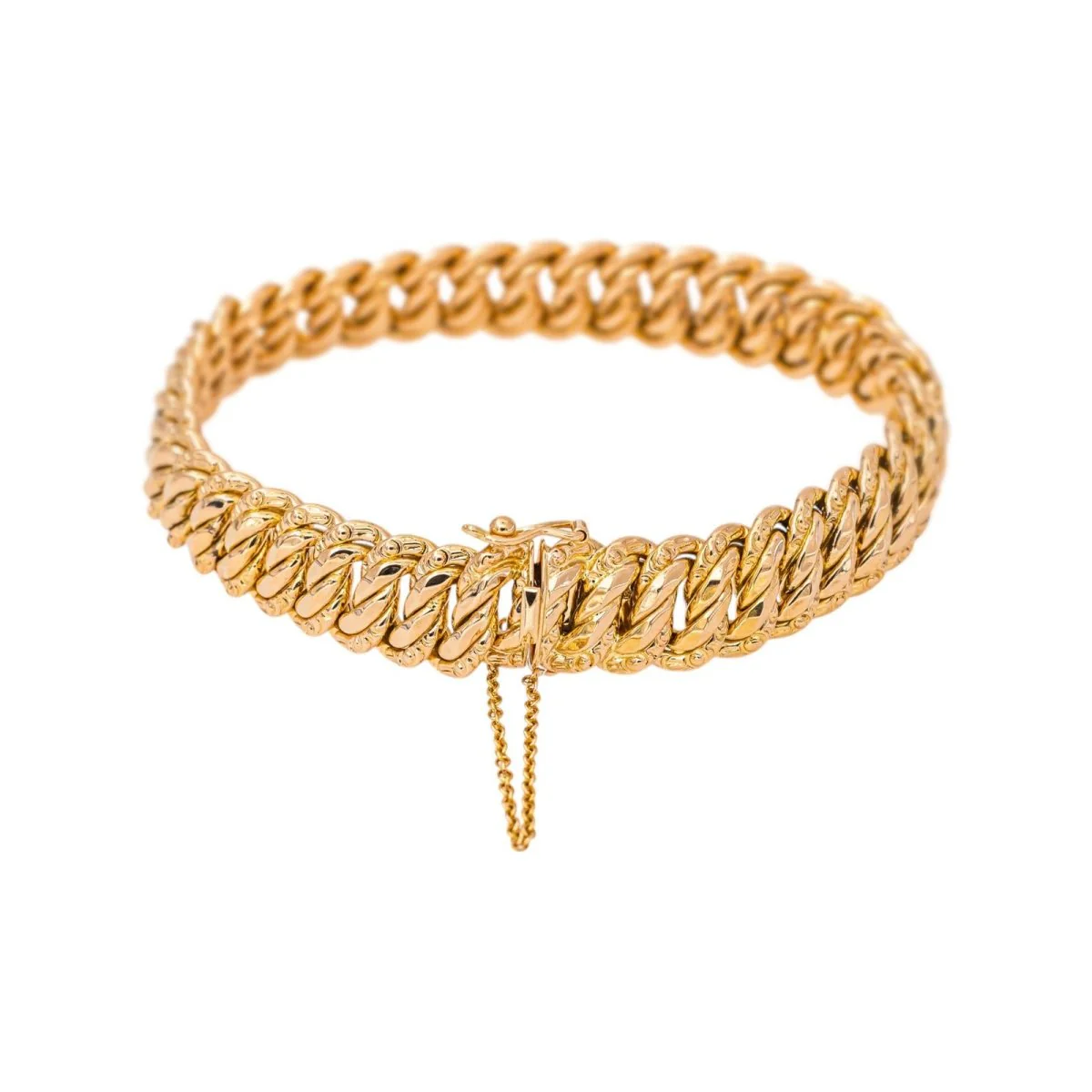 Bracelet Maille en or rose - Image 3