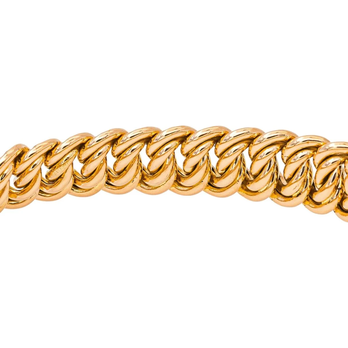 Bracelet Maille en or rose - Image 4