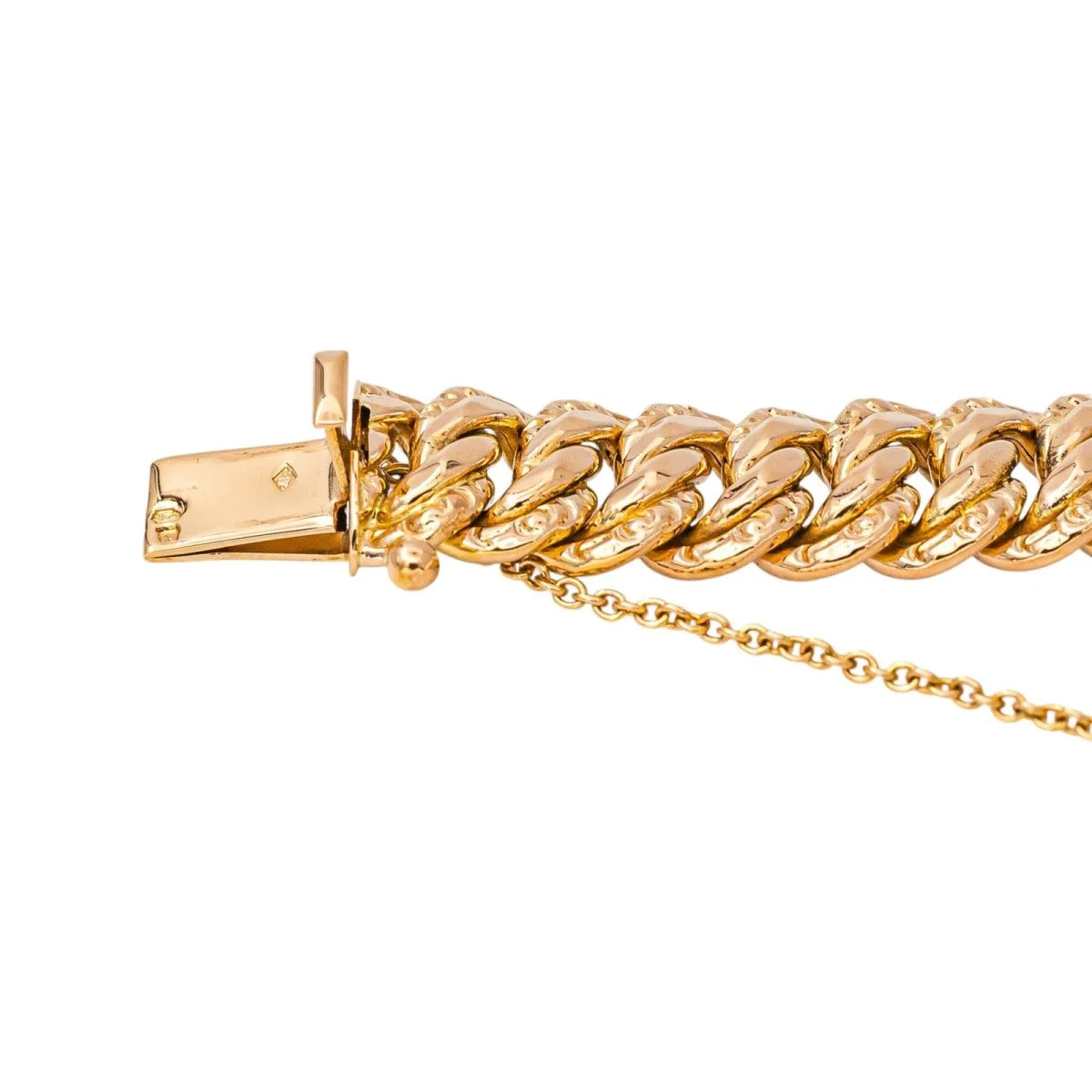 Bracelet Maille en or rose - Image 6