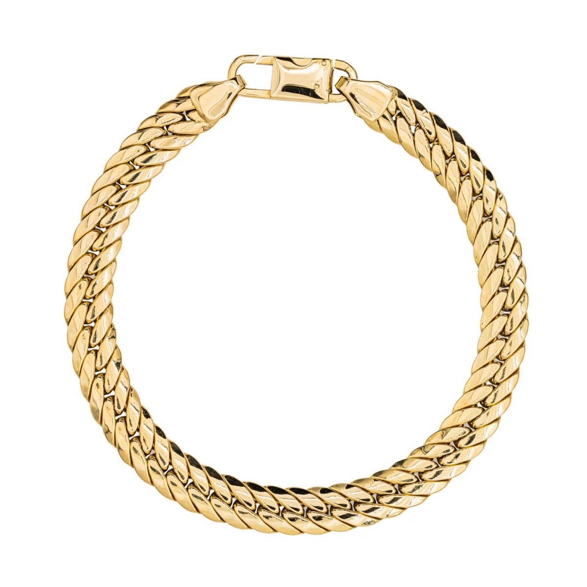 Bracelet Maille anglaise Or jaune