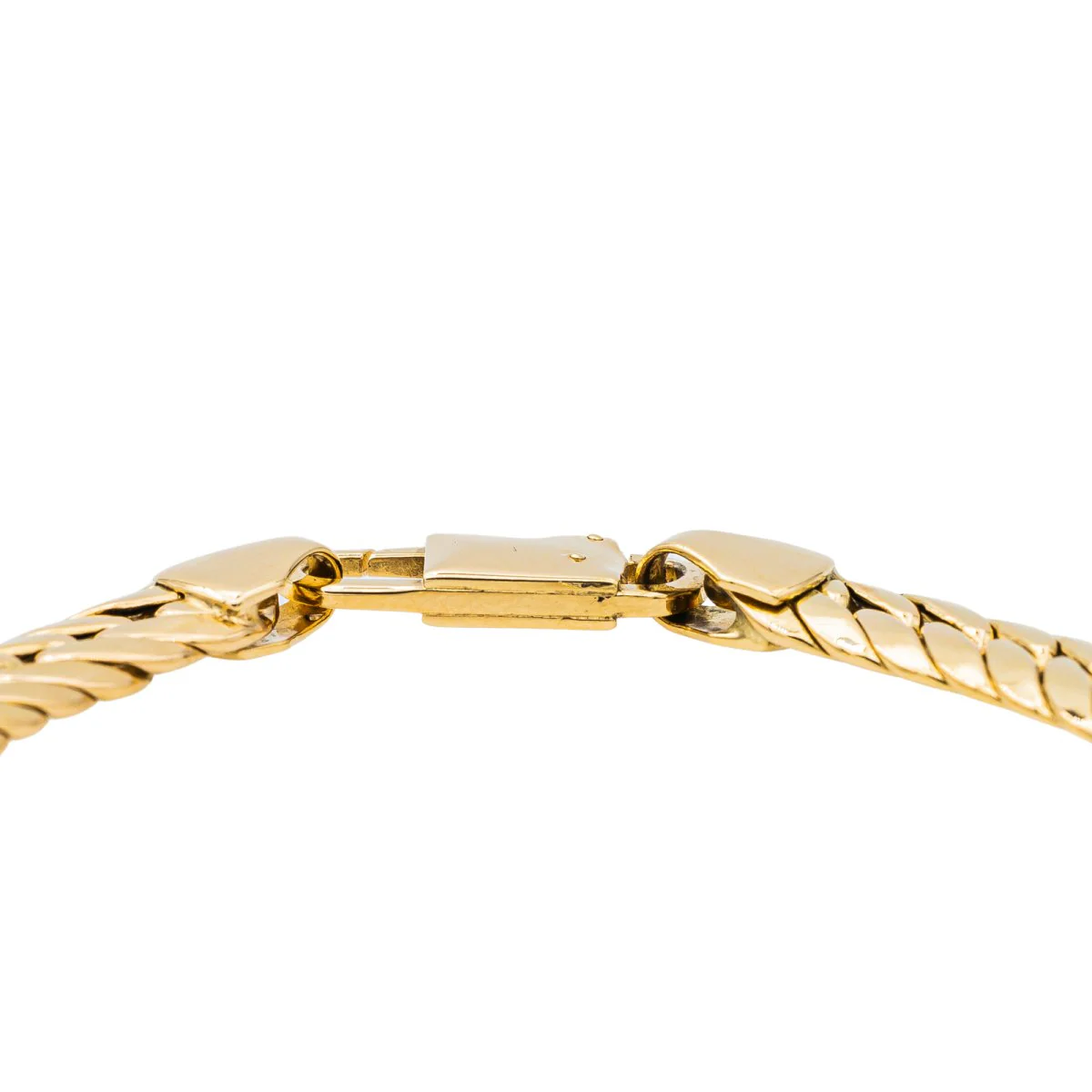 Bracelet Maille anglaise Or jaune - Image 8