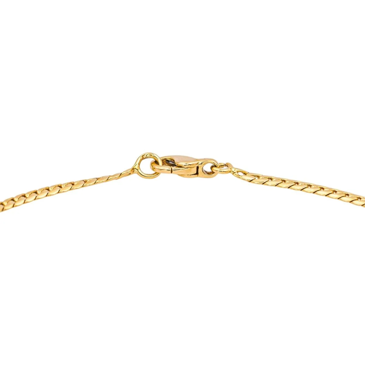 Bracelet Maille en or jaune et saphirs - Image 6