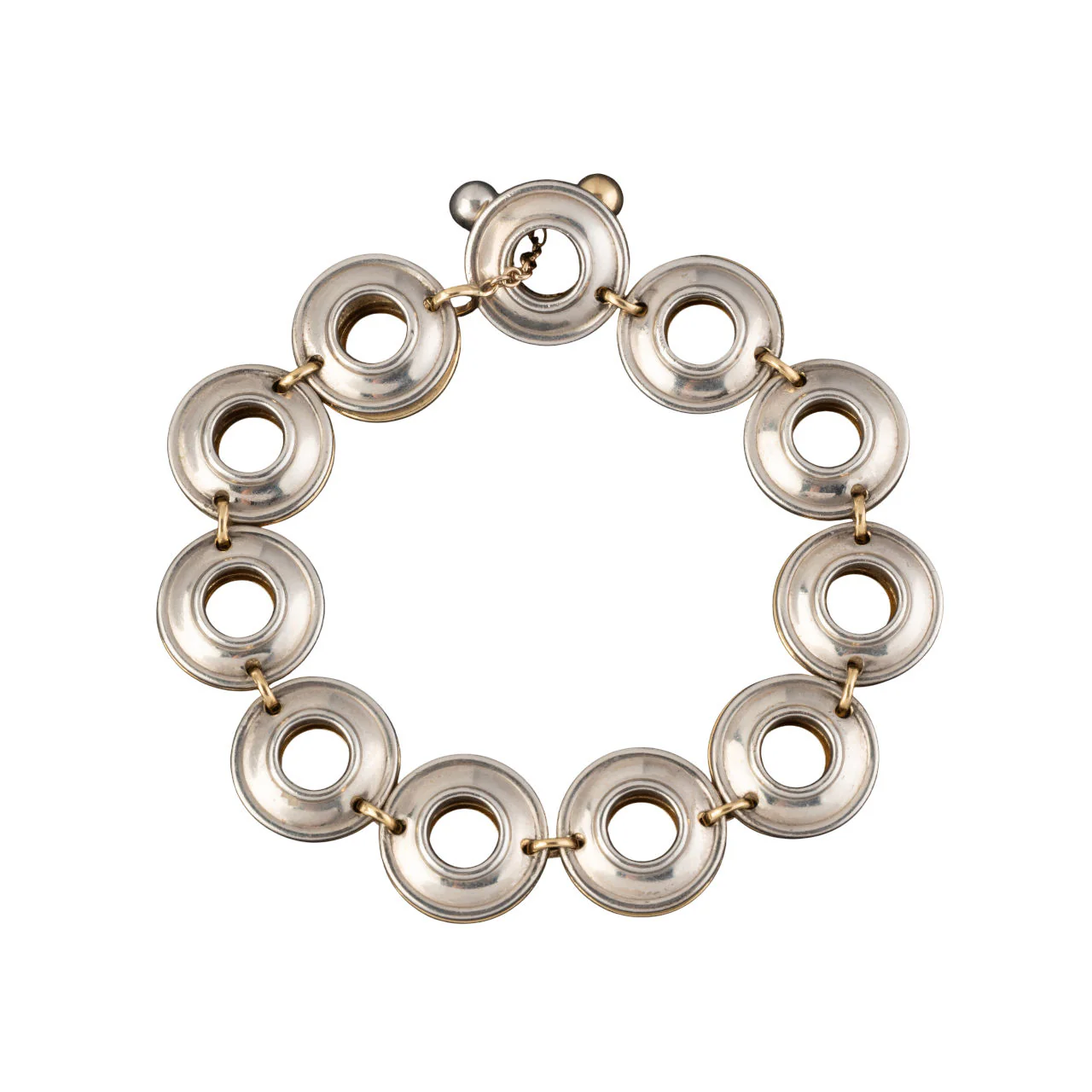 TIFFANY & CO Bracelet circulaire maille bicolore - Image 3