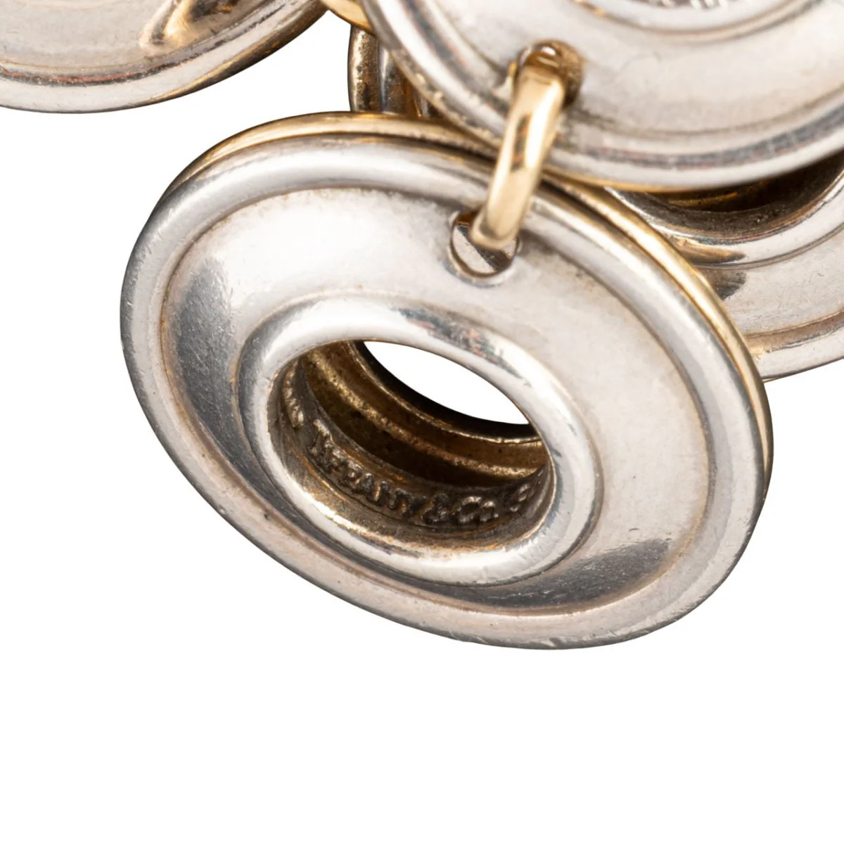 TIFFANY & CO Bracelet circulaire maille bicolore - Image 5
