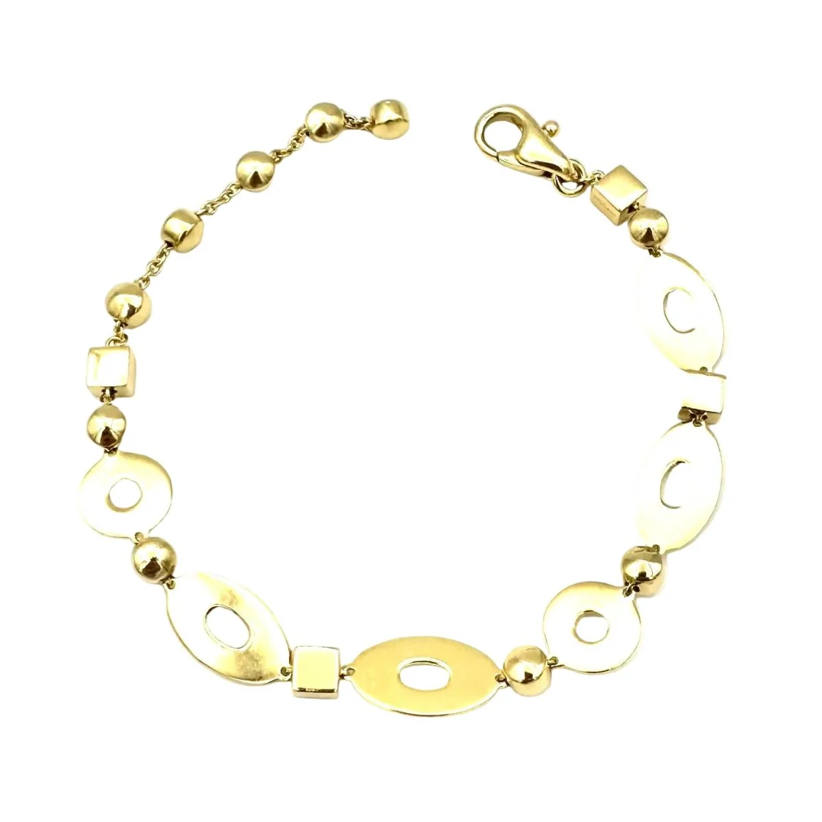 Bracelet Maille BULGARI "Lucea" en or jaune - Image 2