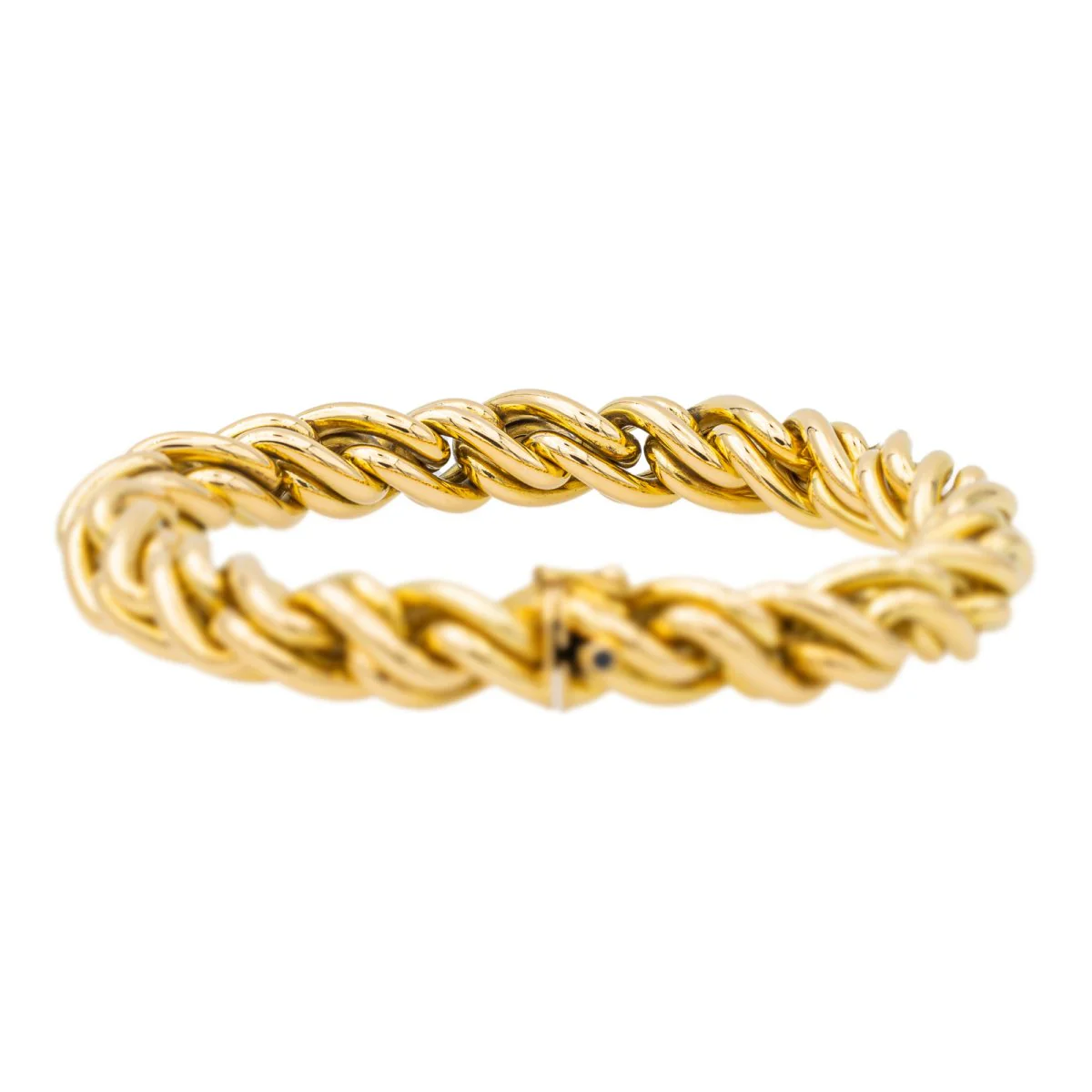 Bracelet Maille CAPLAIN SAINT ANDRÉ en or jaune - Image 6