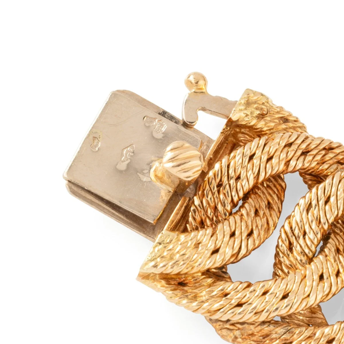 Bracelet Maille CARTIER par GEORGES LENFANT en or jaune - Image 6
