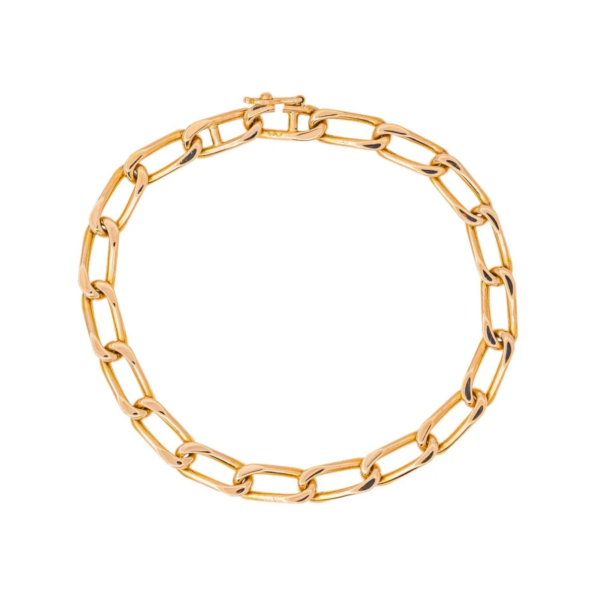 Bracelet Maille en or rose - Image 3