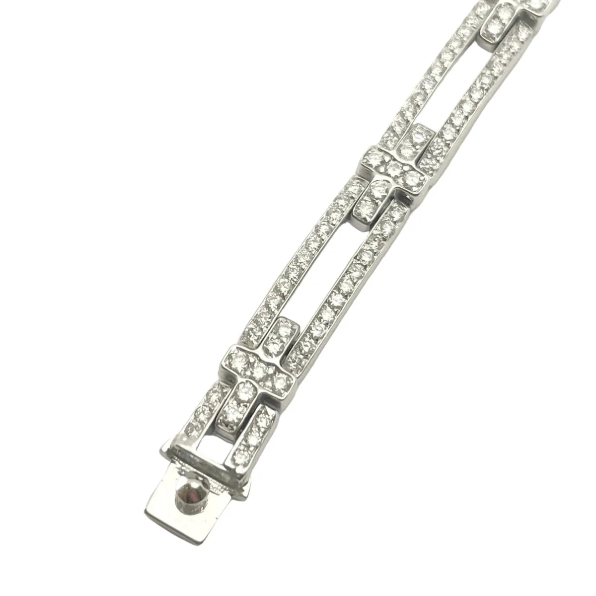 Bracelet Maille CHIMENTO en or blanc et diamants - Image 6