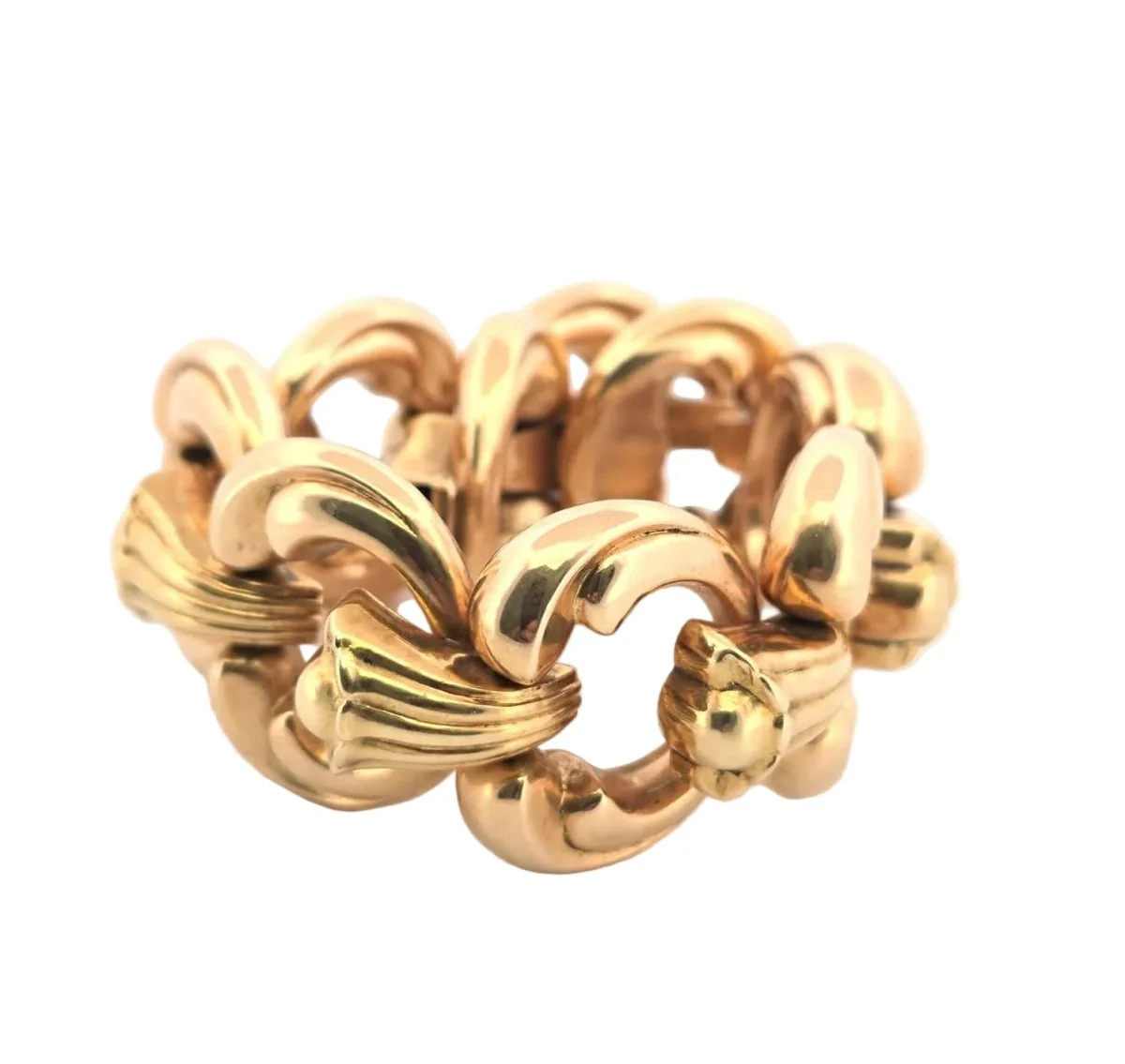 Bracelet Maille en or jaune - Image 4