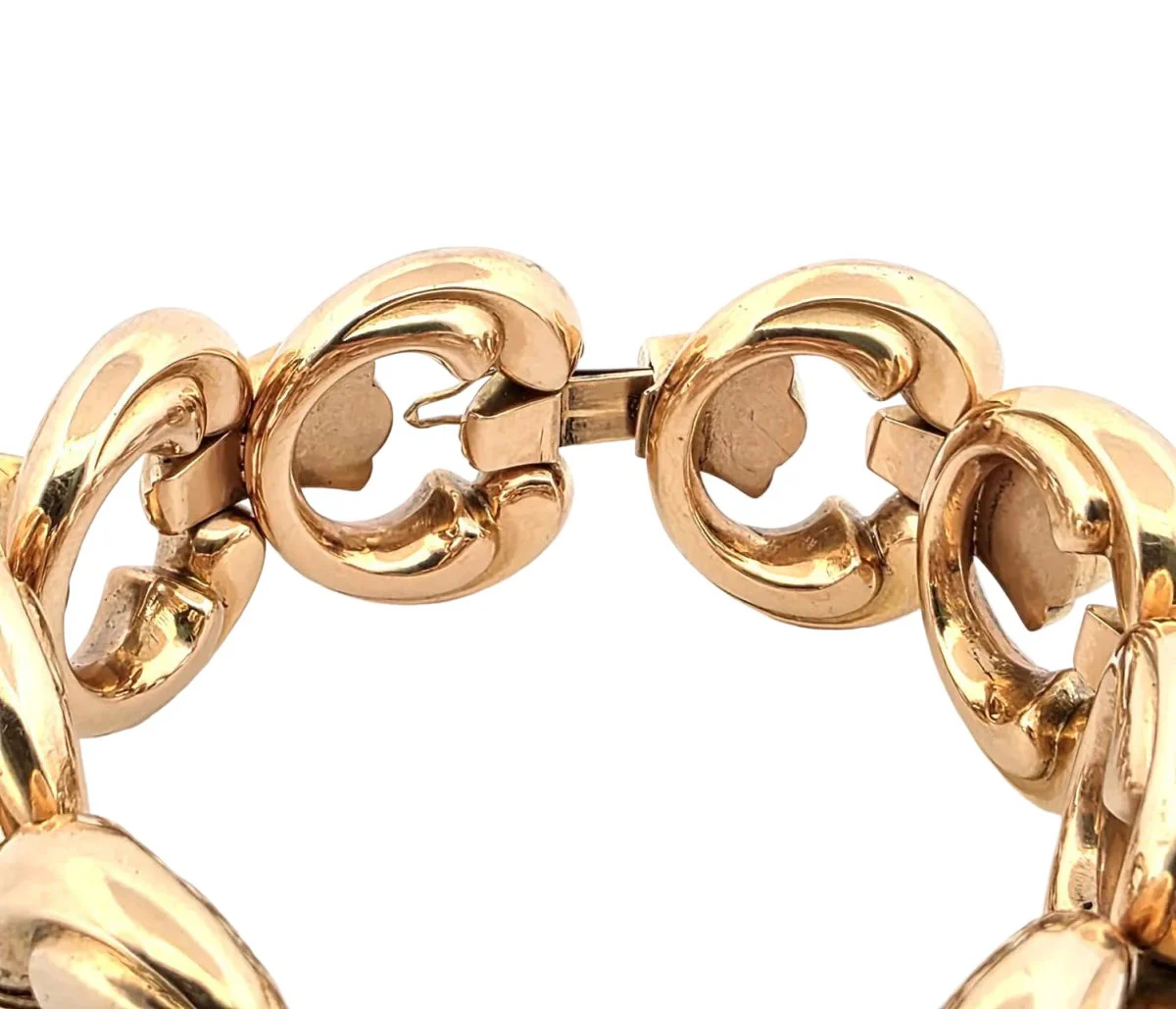 Bracelet Maille en or jaune - Image 6