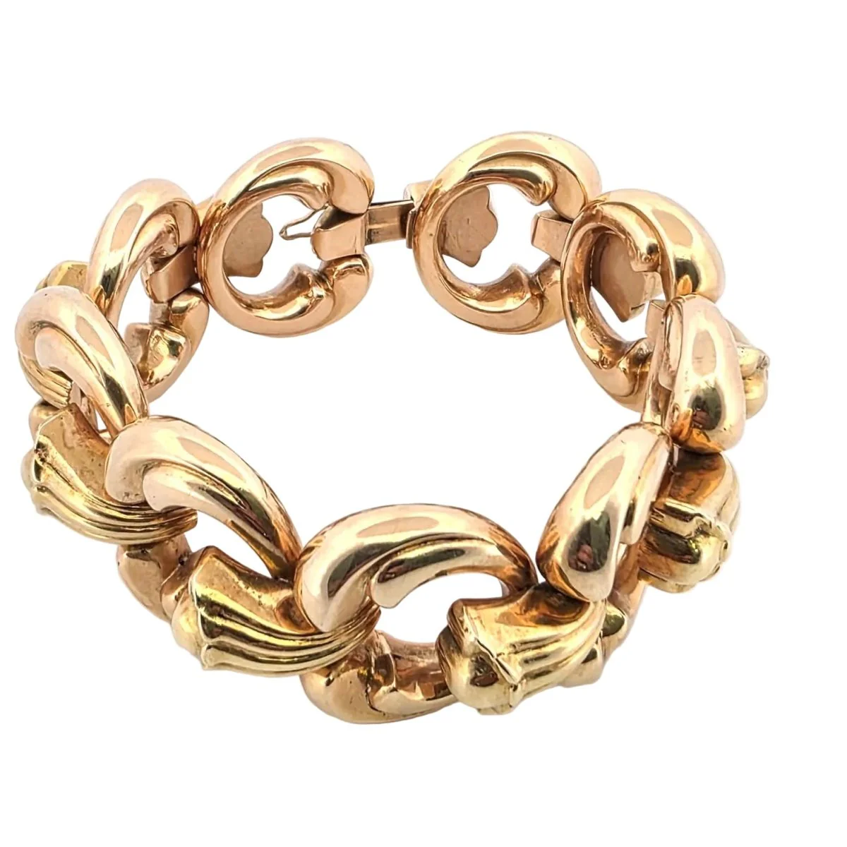 Bracelet Maille en or jaune - Image 7