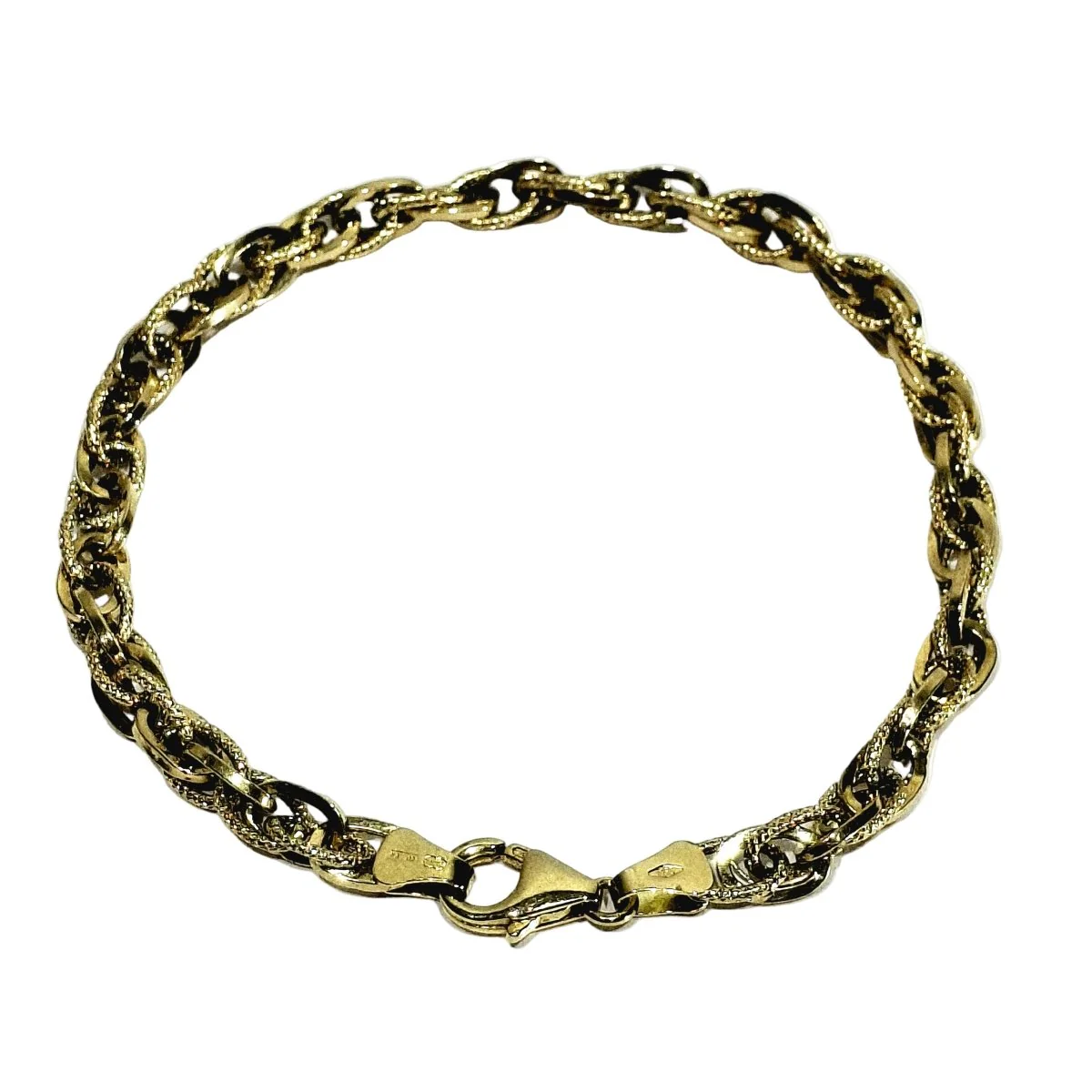 Bracelet Maille en or jaune - Image 2