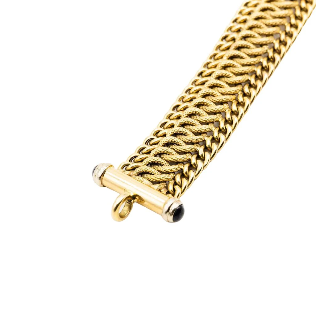 Bracelet Maille en or jaune - Image 3