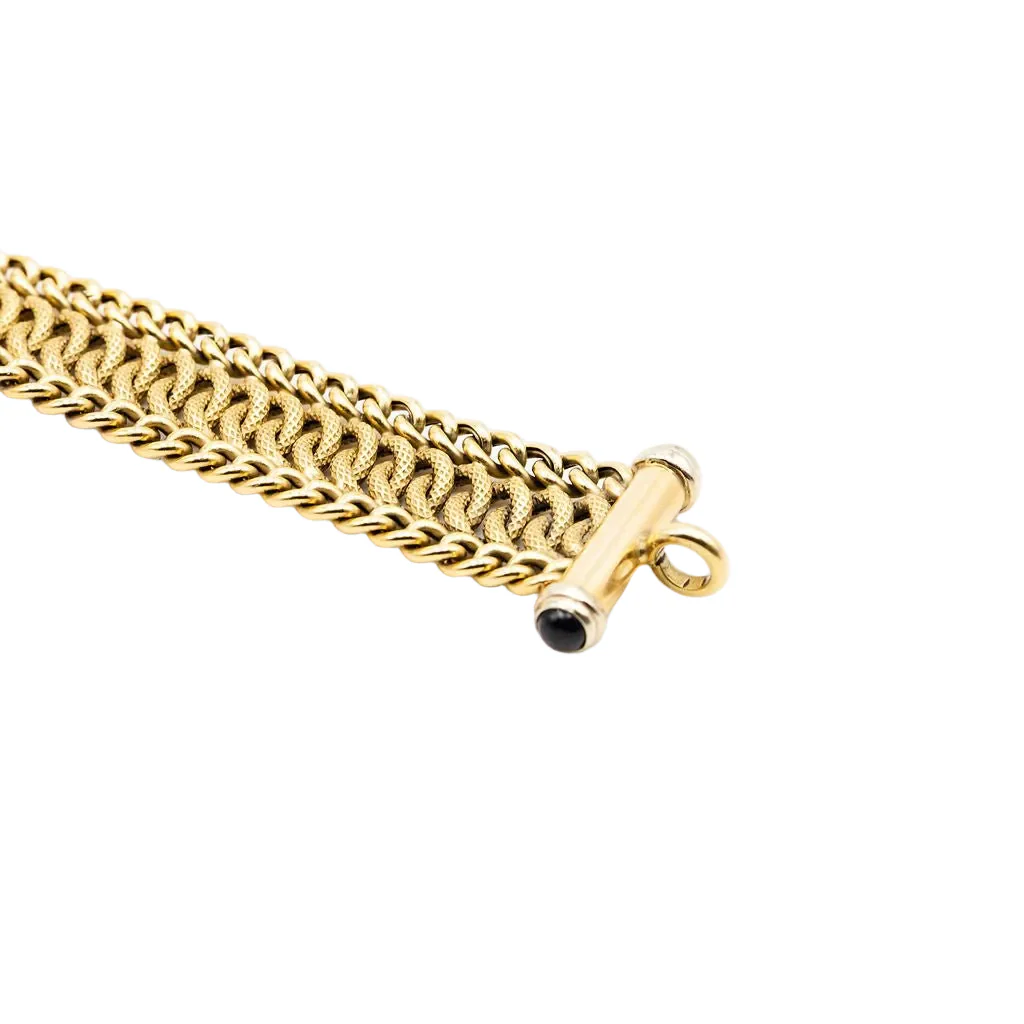Bracelet Maille en or jaune - Image 4