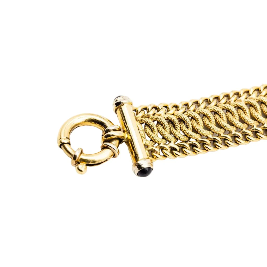 Bracelet Maille en or jaune - Image 5